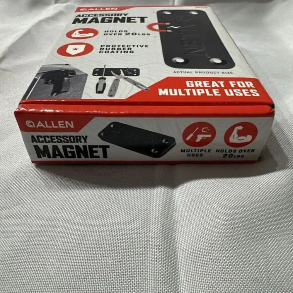 Allen‎ Accessory Magnet Holds Over 20 Lbs Multiple Uses 8872A